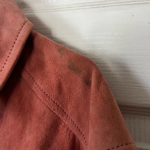 JAEGER Pink Leather Jacket - Picture 9 of 9